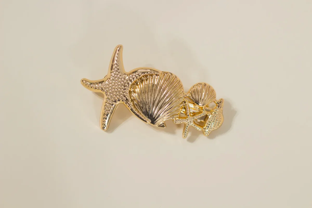 金邊晨浪髮夾 (1)
