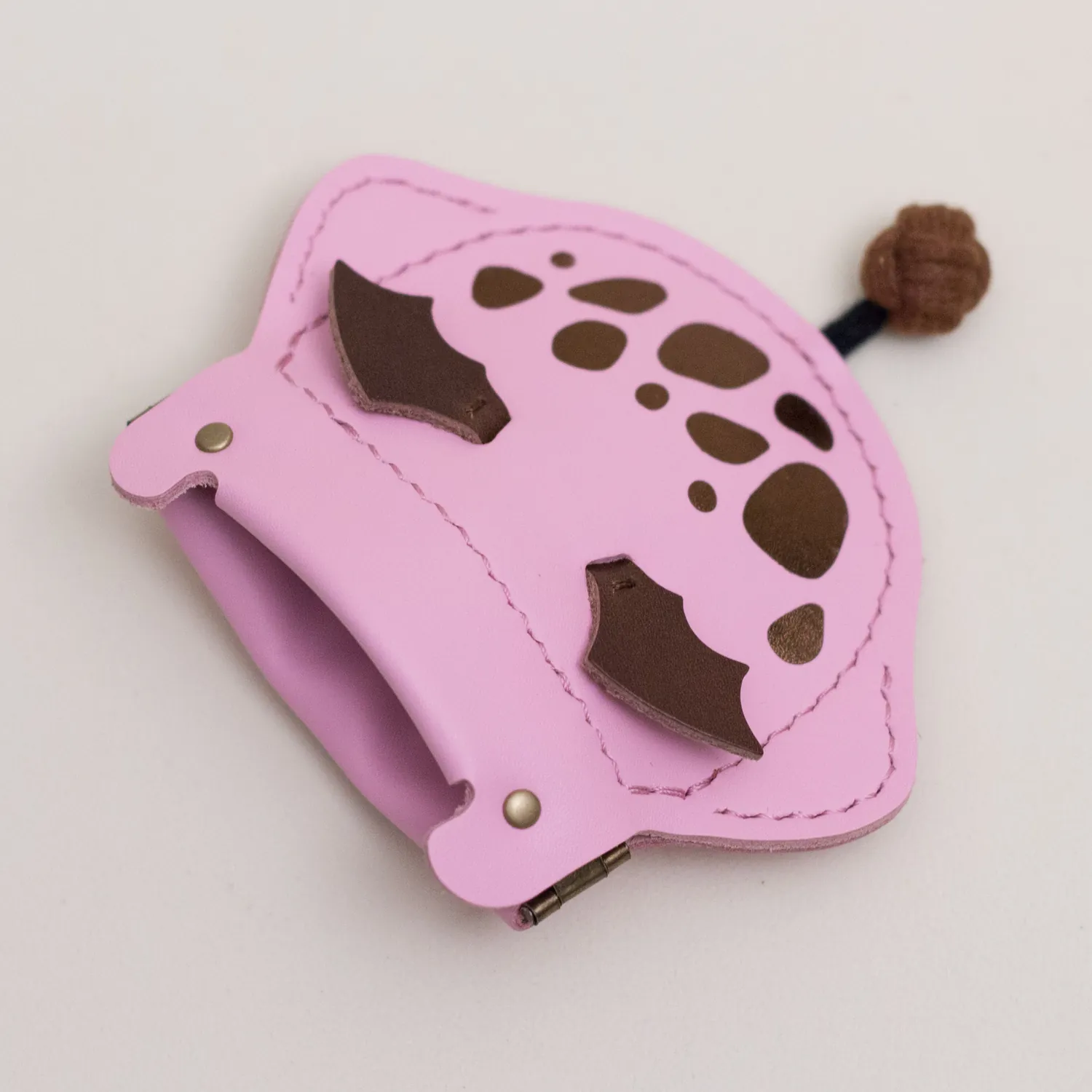 魟皮皮零錢包-草莓巧克力